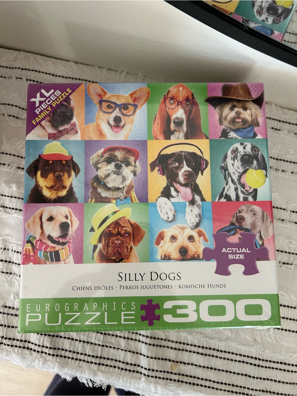 ⭐️ NEW Silly Dogs 300-Piece Puzzle - Multicolor